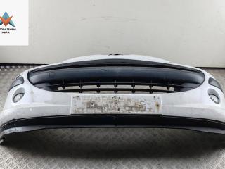 бампер передний Peugeot 207 1 поколение 2008, дизель, белый, универсал, 9649581380