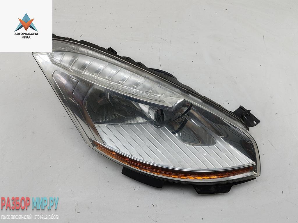 фара правая Citroen C4 Picasso 1 поколение 2007, 2.0 л., дизель, робот, синий, минивэн - фото №1