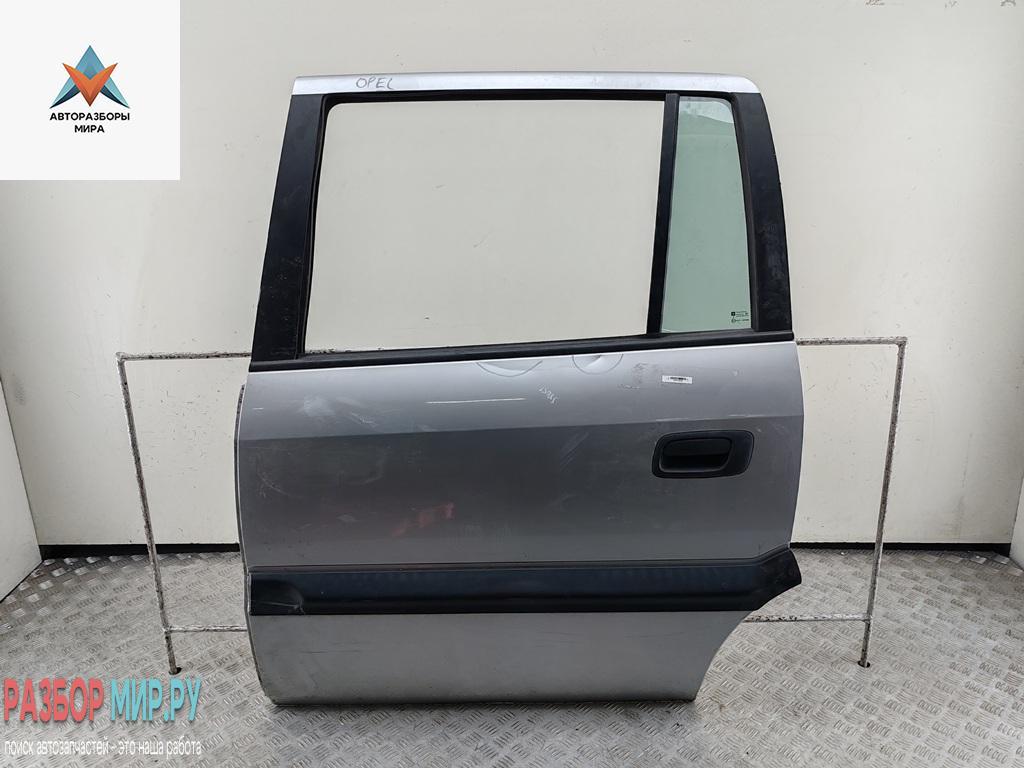 дверь сдвижная Opel Zafira 1 поколение (A) 2001, серый, минивэн - фото №1