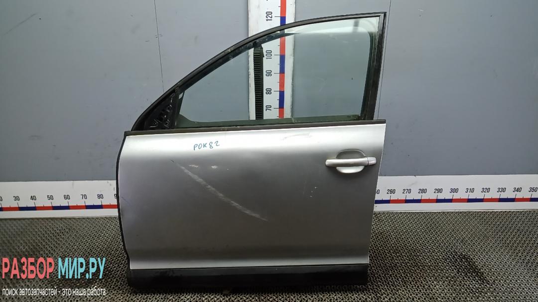 дверь передняя левая Volkswagen Touareg 1 поколение 2006, 2.5 л., дизель, МКПП, внедорожник 5 дв. - фото №1
