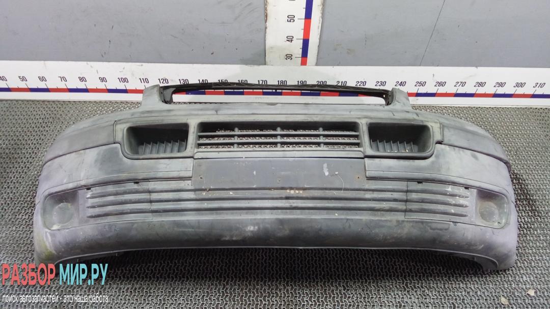 бампер передний Volkswagen Transporter T5 2004, 1.9 л., дизель, МКПП, микроавтобус - фото №1