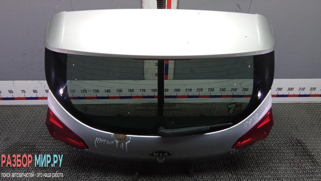 крышка багажника Kia Ceed 2 поколение 2012, 1.6 л., дизель, МКПП, хетчбэк 5 дв. - фото №1