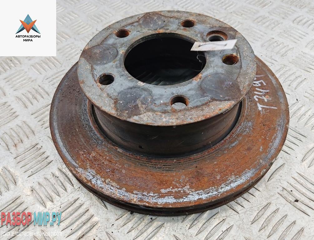 диск тормозной передний Mercedes-Benz Sprinter W901-W905 2005, 2.2 л., дизель, МКПП, белый, микроавтобус - фото №1