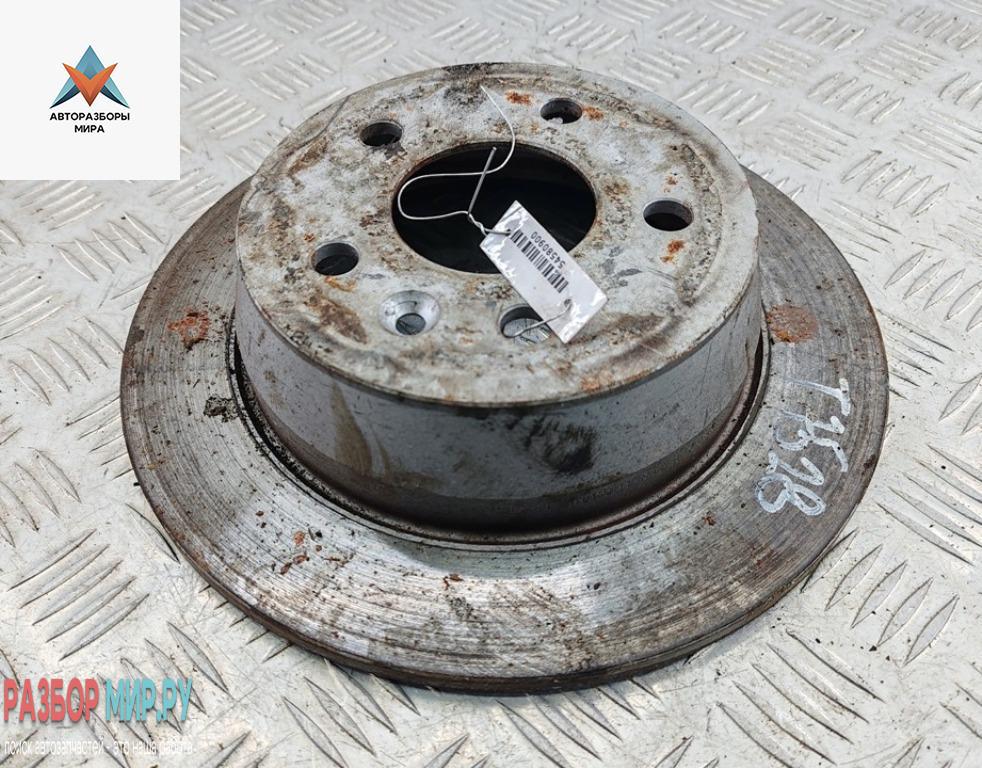 диск тормозной задний Mercedes-Benz Vito-1 W638 1999, 2.8 л., бензин, АКПП, серый, микроавтобус - фото №1