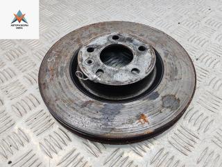 диск тормозной передний Fiat Doblo 2 поколение 2012, 1.3 л., дизель, МКПП, белый, фургон