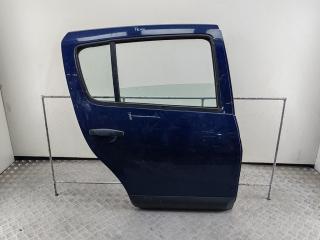 дверь сдвижная Dacia (Renault) Sandero I 2009, синий, хетчбэк 5 дв.