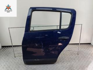 дверь сдвижная Dacia (Renault) Sandero I 2009, синий, хетчбэк 5 дв.