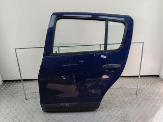 дверь сдвижная Dacia (Renault) Sandero I 2009, синий, хетчбэк 5 дв.
