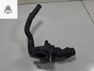 корпус термостата Volkswagen Passat B6 2007, 2.0 л., бензин, МКПП, синий, универсал, 06F121111C