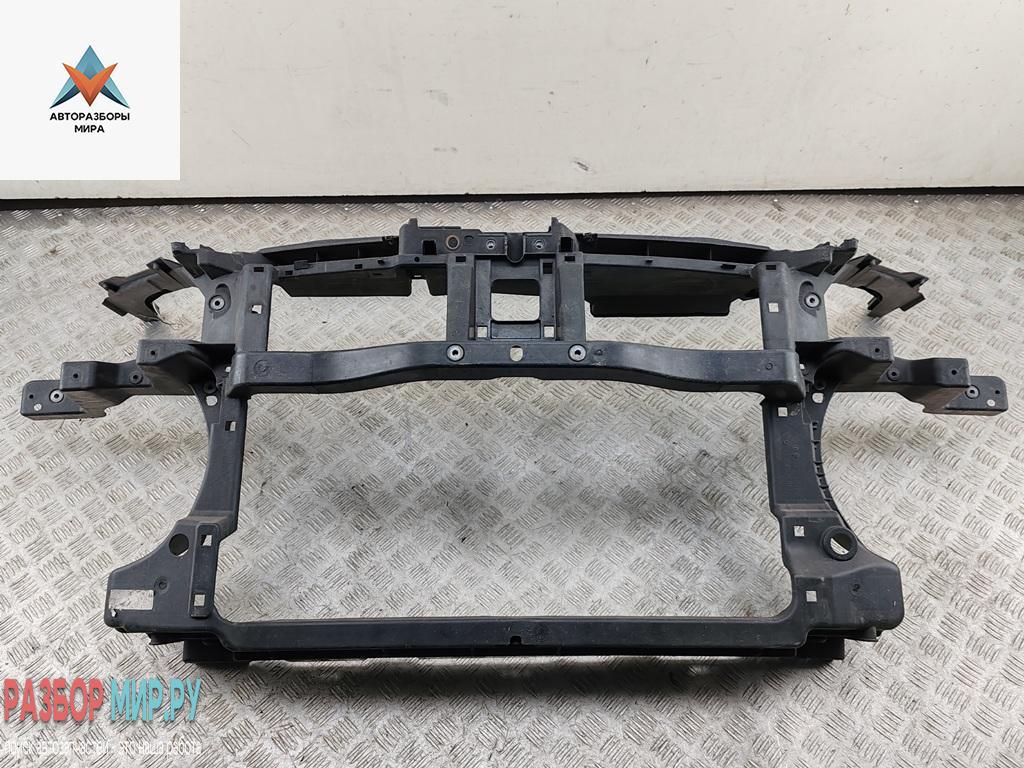Рамка радиатора Volkswagen Passat B6 2006, 2.0 л., бензин, МКПП, серый, седан, 3C0805594D - фото №1