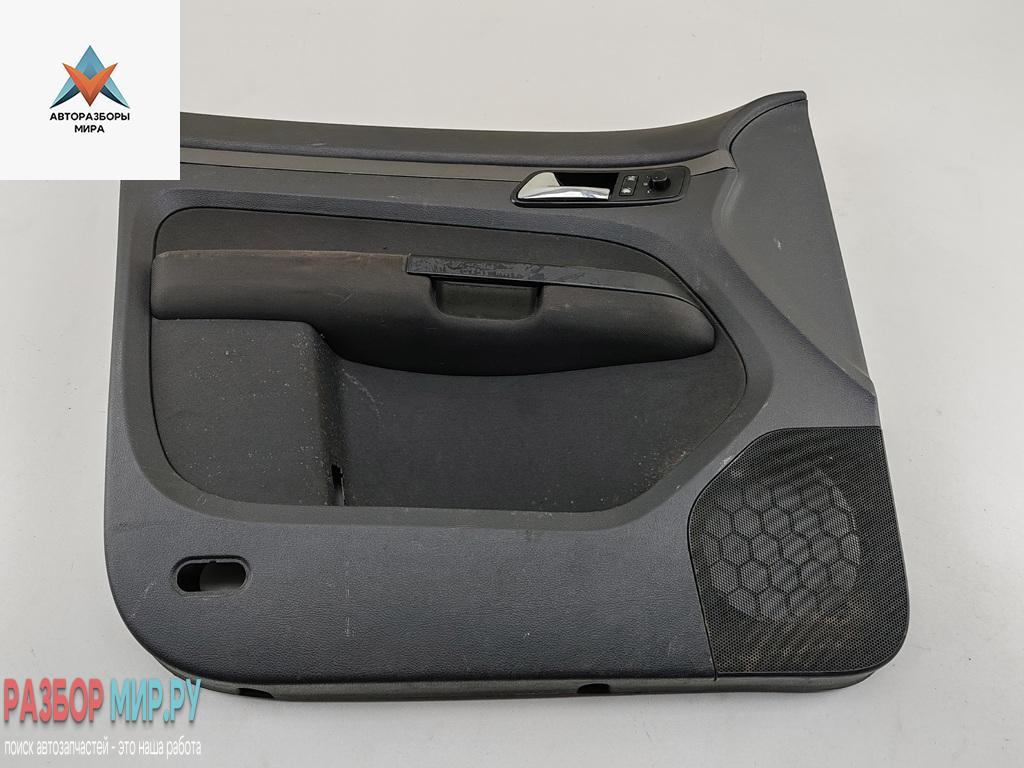 обшивка двери передняя левая Volkswagen Touran 1 поколение 2003, 1.9 л., дизель, МКПП, серый, минивэн, 1T1867011 - фото №1