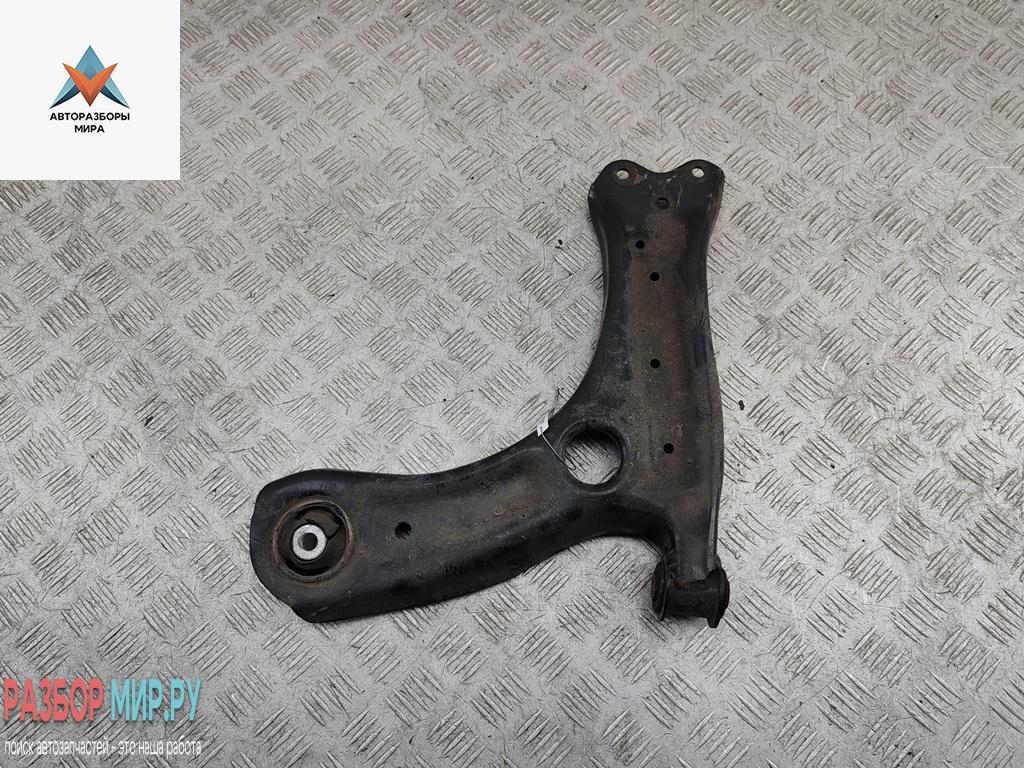 рычаг передний левый Skoda Fabia mk3 (NJ) 2015, 1.2 л., бензин, МКПП, белый, универсал, 6R0407151F - фото №1