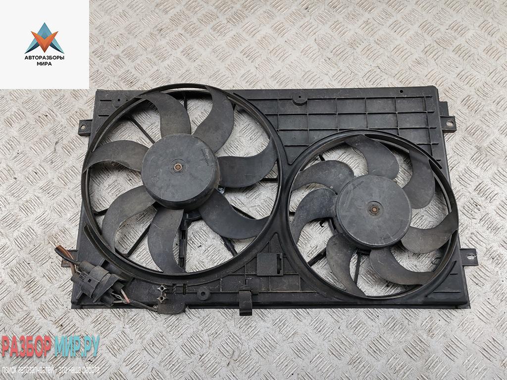 вентилятор радиатора Volkswagen Passat B6 2006, 2.0 л., бензин, МКПП, серый, седан, 1K0121207T - фото №1