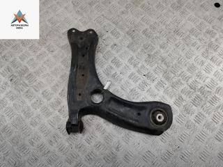 рычаг передний правый Skoda Fabia mk3 (NJ) 2015, 1.2 л., бензин, МКПП, белый, универсал, 6R0407152F