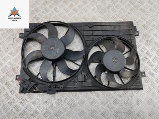 вентилятор радиатора Volkswagen Golf 5 поколение 2005, 1.4 л., бензин, МКПП, зелёный, хетчбэк 5 дв., 1K0121207T