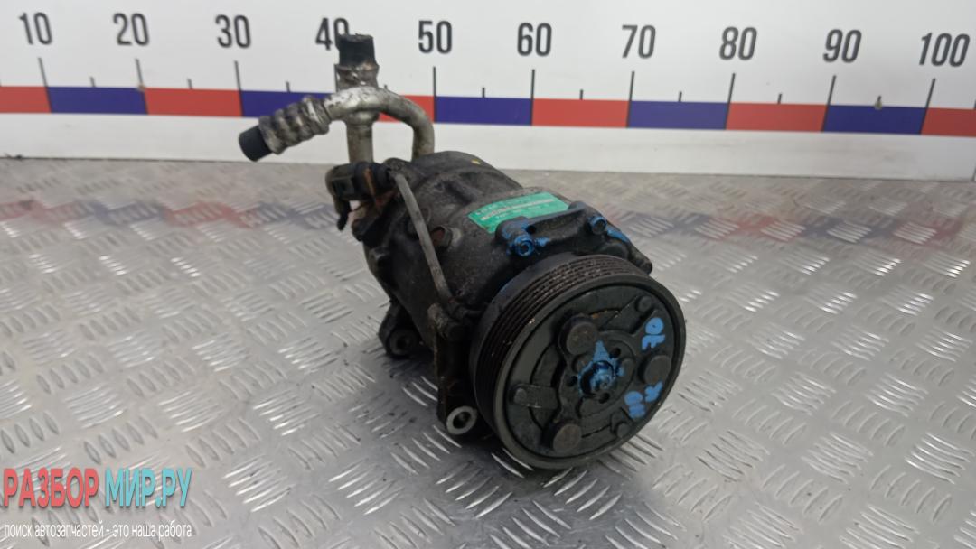 компрессор кондиционера Volkswagen Transporter T5 2005, 1.9 л., дизель, МКПП, микроавтобус, 7H0820803S - фото №1