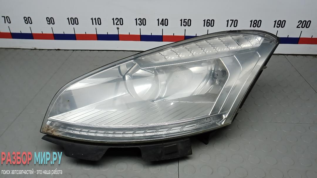 фара левая Citroen C4 Grand Picasso 1 поколение 2012, 1.6 л., HDi 8V, дизель, МКПП, минивэн - фото №1
