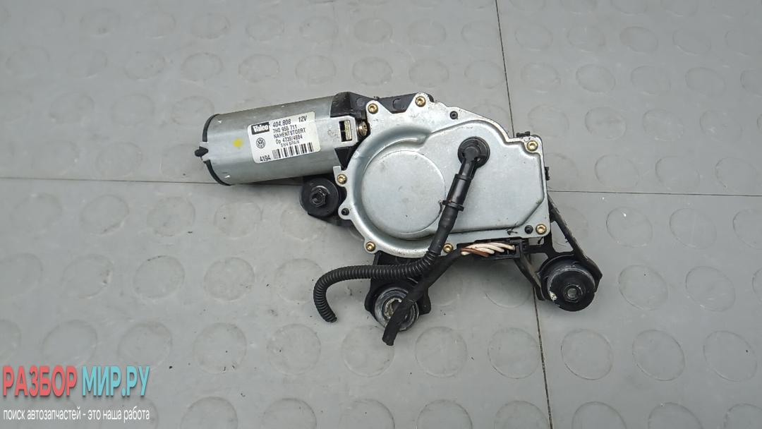 моторчик заднего стеклоочистителя (дворника) Volkswagen Transporter T5 2004, 1.9 л., дизель, МКПП, микроавтобус - фото №1