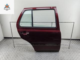 дверь сдвижная Volkswagen Golf 3 поколение 1993, красный, хетчбэк 5 дв.