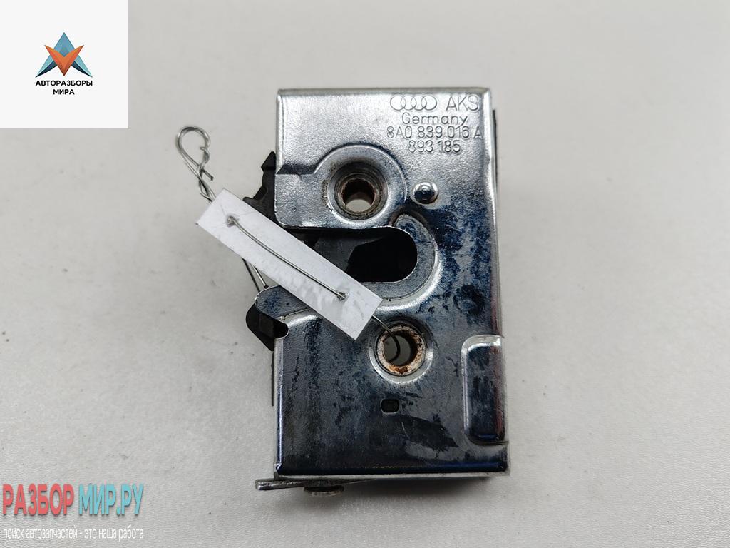 замок двери задней правой Audi 80 8C/B4 1994, 2.0 л., бензин, МКПП, красный, седан, 8A0839016A - фото №1