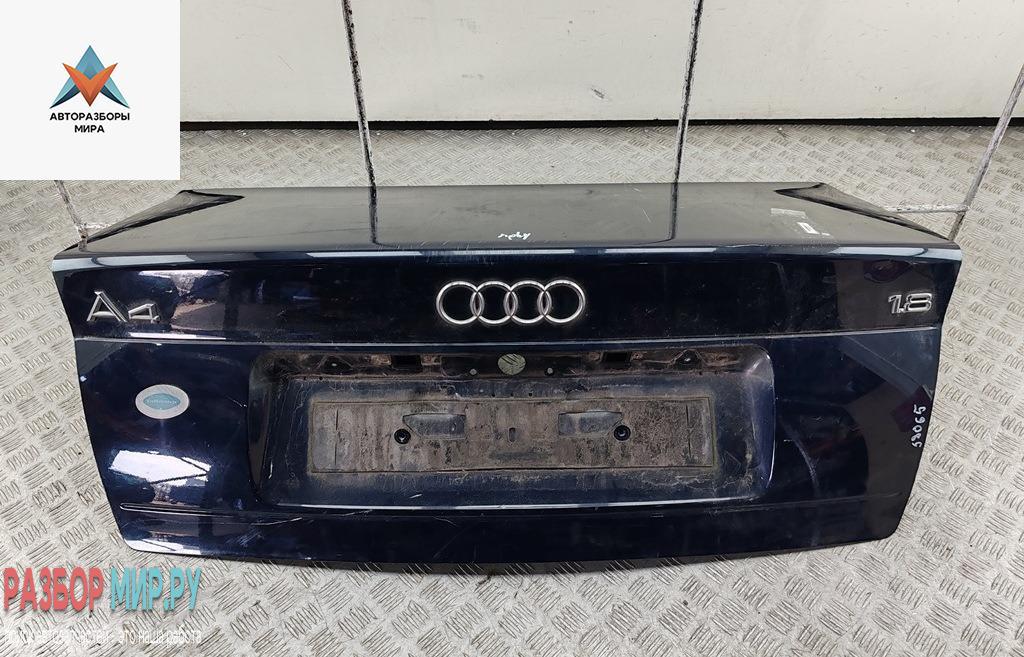 крышка багажника Audi A4 B5 1996, синий, седан - фото №1