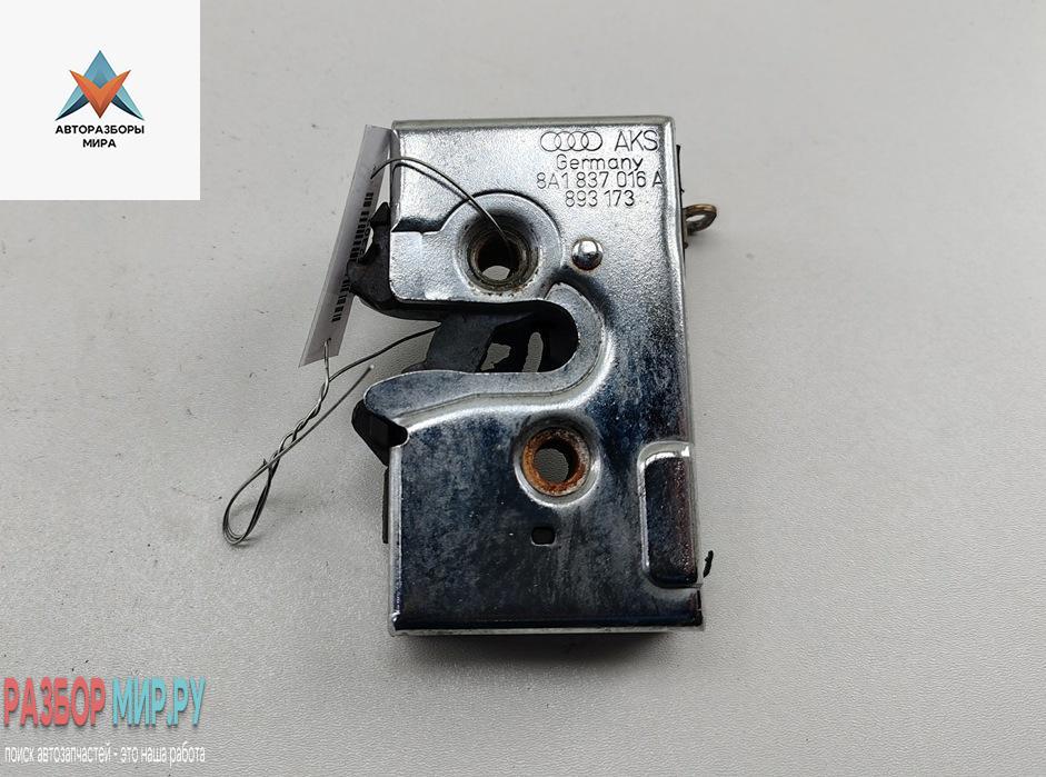 замок двери передней правой Audi 80 8C/B4 1994, 2.0 л., бензин, МКПП, красный, седан, 8A1837016A - фото №1