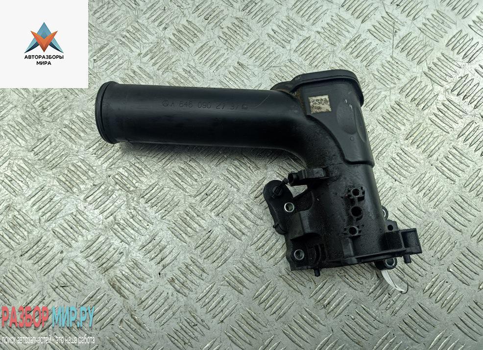 воздуховод Mercedes-Benz Sprinter 2 поколение (W906) 2007, 2.2 л., дизель, МКПП, синий, микроавтобус, 6460902737 - фото №1