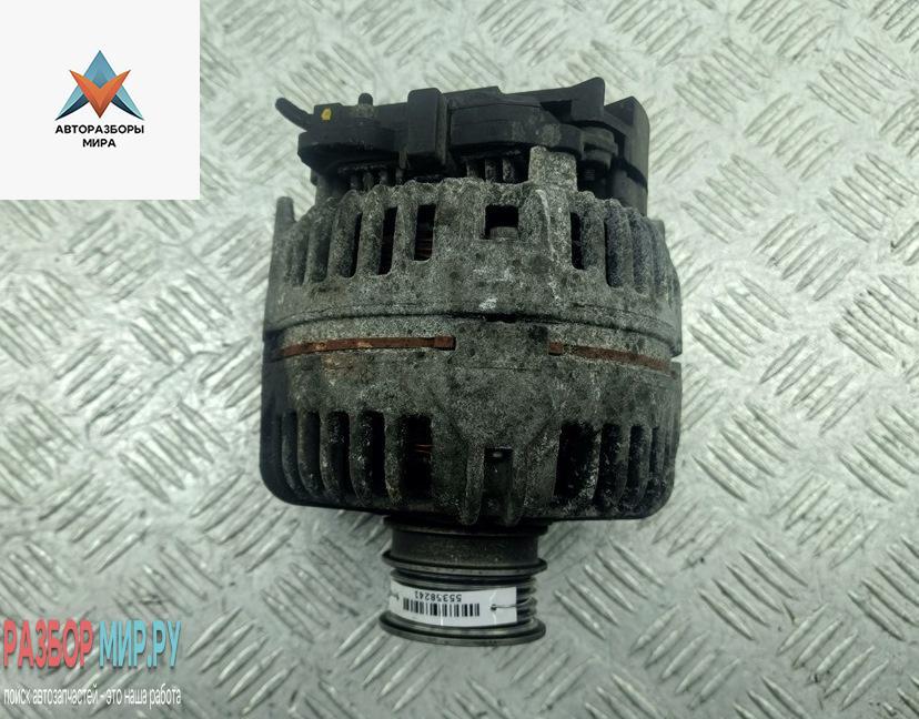 генератор Opel Astra H 2004, 1.6 л., бензин, МКПП, серый, хетчбэк 5 дв., 0124425005, 24447429 - фото №1