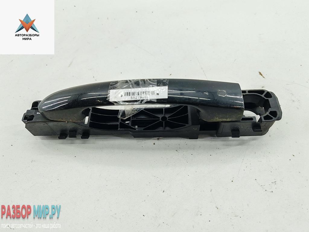 ручка наружная передняя левая Fiat Stilo 1 поколение 2002, 1.8 л., бензин, МКПП, серый, хетчбэк 3 дв. - фото №1