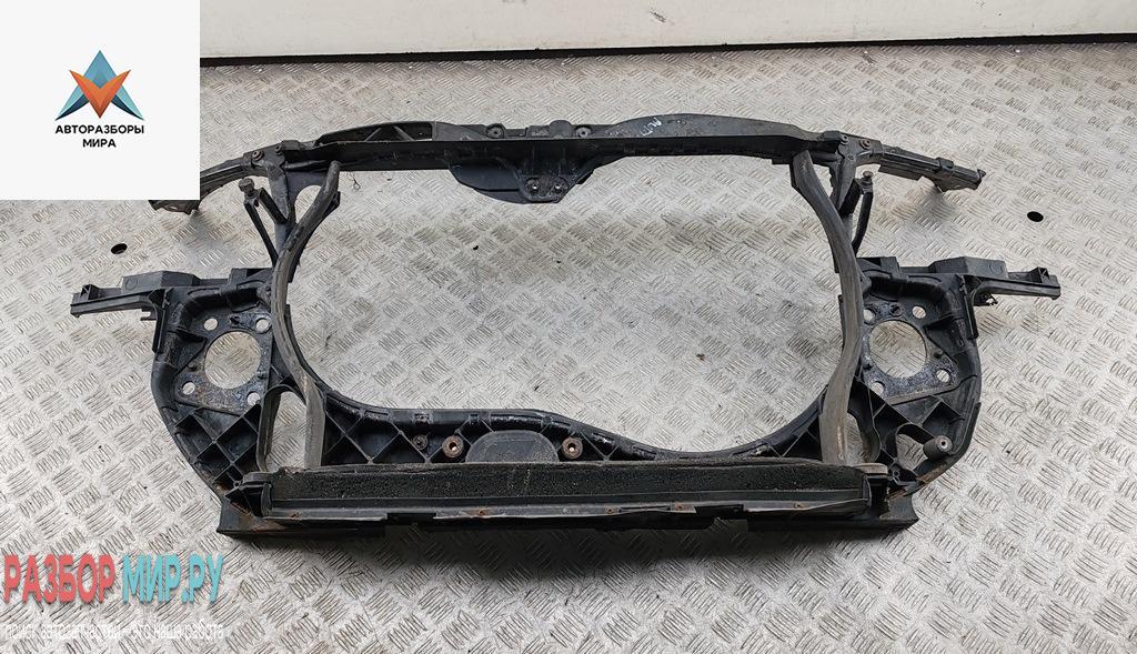 Рамка радиатора Audi A4 B6 2001, 2.0 л., бензин, МКПП, серый, универсал - фото №1