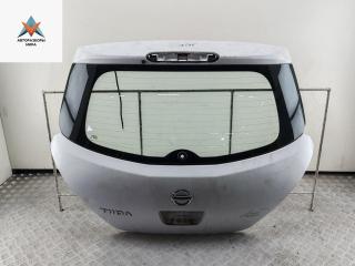 крышка багажника Nissan Tiida C11 [рестайлинг] 2010, белый, хетчбэк 5 дв.