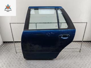 дверь сдвижная Nissan Primera P11 2000, синий, универсал