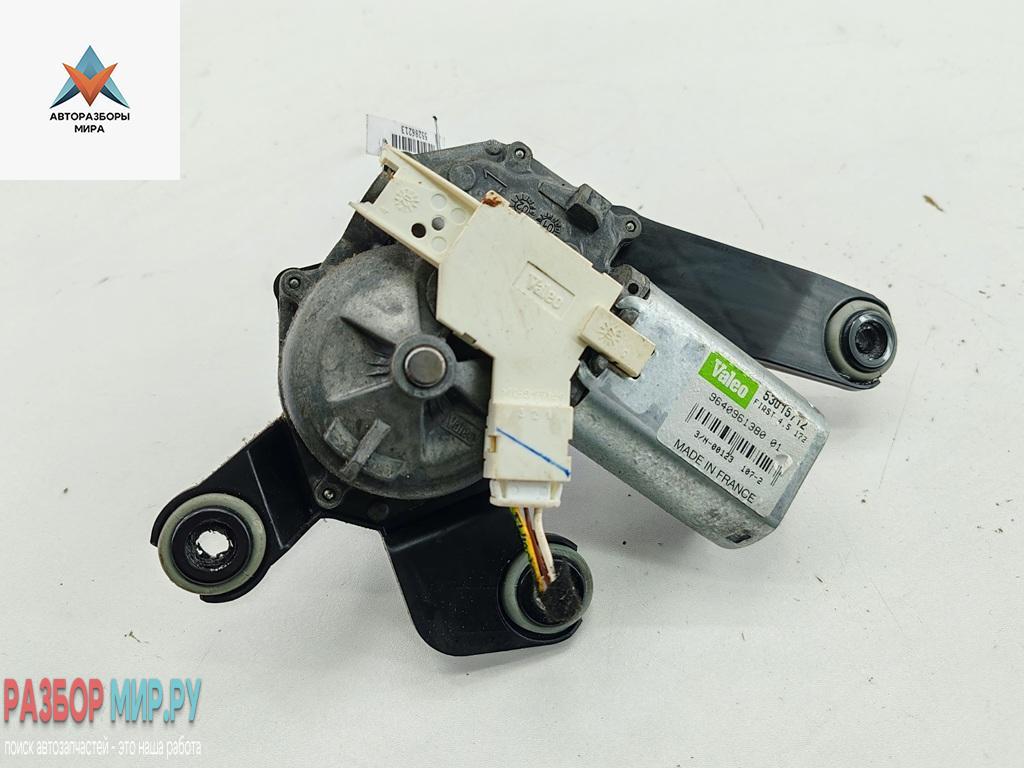 Двигатель стеклоочистителя заднего (моторчик дворников) Peugeot 307 1 поколение 2002, 1.6 л., бензин, МКПП, серый, универсал, 964096180 - фото №1