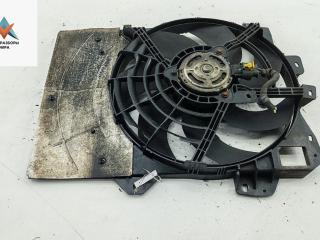 вентилятор радиатора Peugeot 207 1 поколение 2008, 1.6 л., дизель, МКПП, белый, универсал