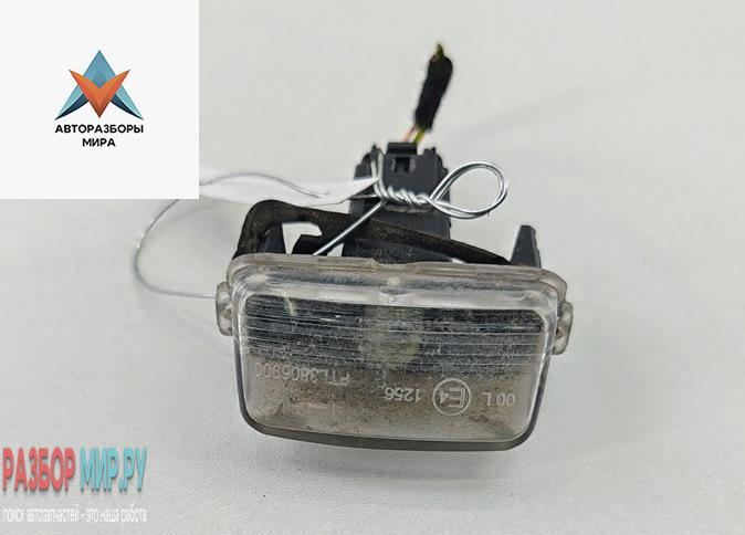 подсветка номера Peugeot 307 1 поколение 2002, 1.6 л., бензин, МКПП, серый, универсал - фото №1