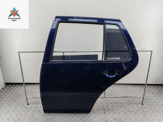 дверь сдвижная Volkswagen Golf 4 поколение 1999, синий, хетчбэк 5 дв.