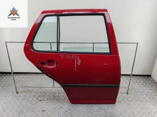 дверь сдвижная Volkswagen Golf 4 поколение 2000, красный, хетчбэк 5 дв.