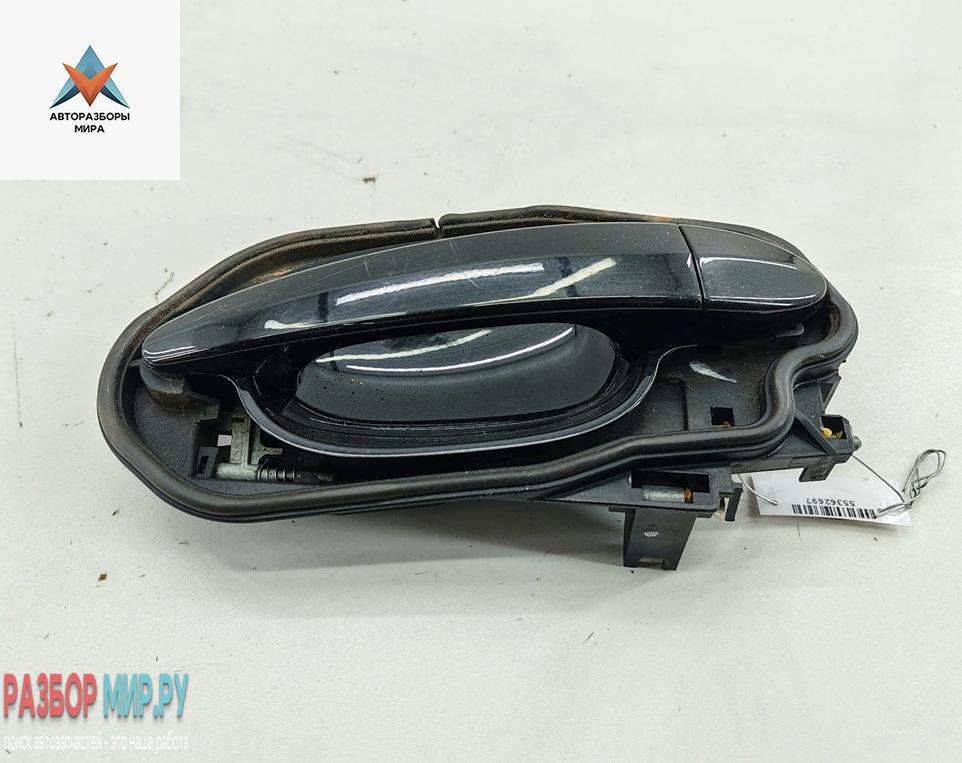 ручка наружная передняя правая BMW 5 серия E60/E61 2006, 2.5 л., бензин, АКПП, чёрный, универсал, 7034544 - фото №1