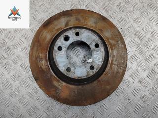 диск тормозной передний Volkswagen Touareg 1 поколение [рестайлинг] 2007, 5.0 л., дизель, АКПП, серый, внедорожник 5 дв.