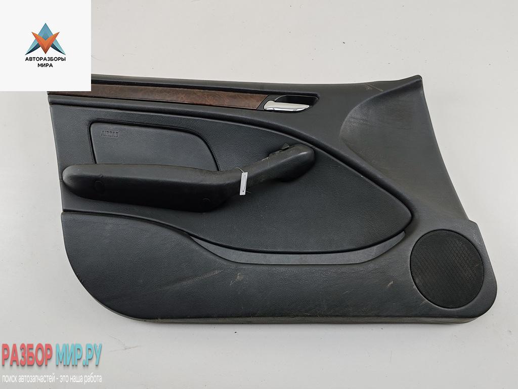 обшивка двери передняя левая BMW 3 серия E46 1999, 2.5 л., бензин, АКПП, серый, седан, 708672035 - фото №1