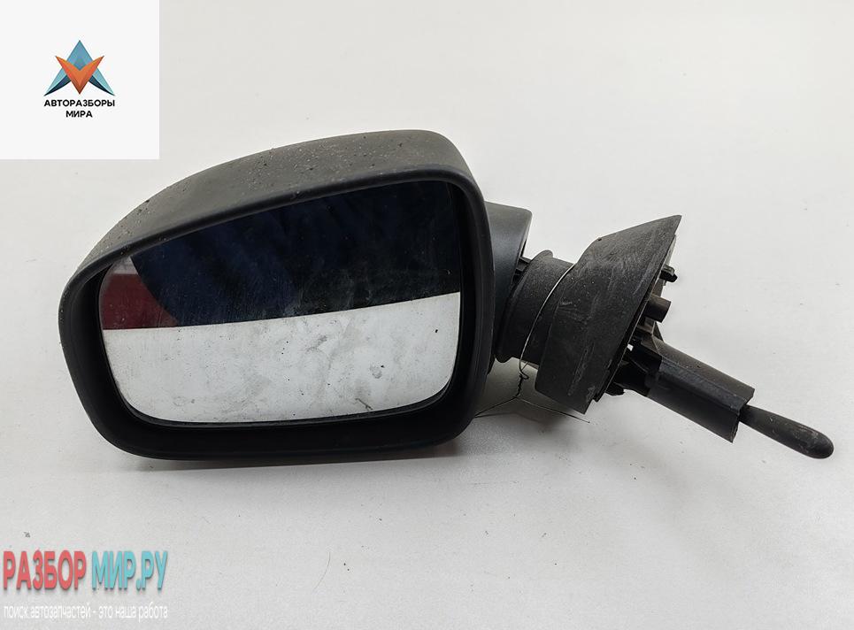 зеркало левое Dacia (Renault) Logan 2010, 1.4 л., бензин, МКПП, синий, универсал - фото №1