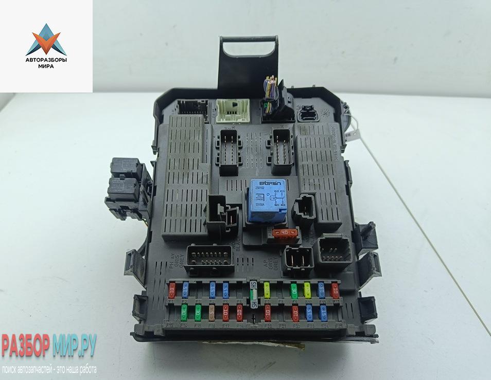 блок комфорта Peugeot 807 1 поколение 2005, 2.2 л., дизель, МКПП, серый, минивэн, BSIV0300.1400310480 - фото №1