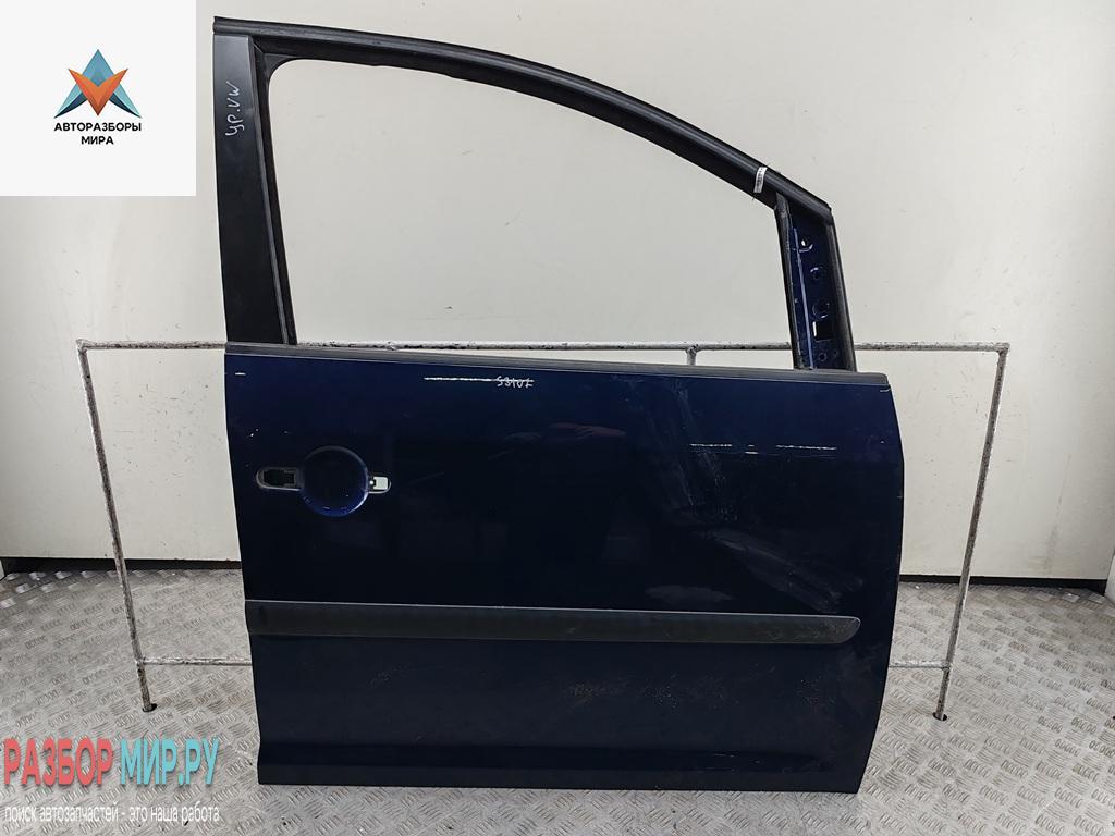дверь сдвижная Volkswagen Touran 1 поколение 2003, синий, минивэн - фото №1