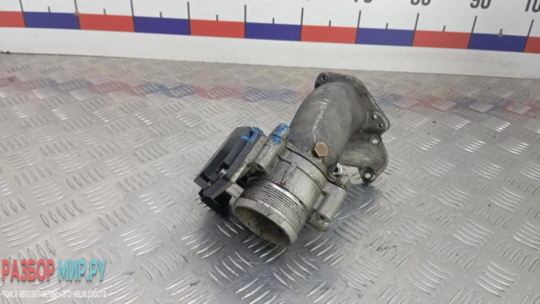 заслонка дроссельная Audi Q7 4L 2006, 3.0 л., D TDI, дизель, АКПП, внедорожник 5 дв., BN - фото №1