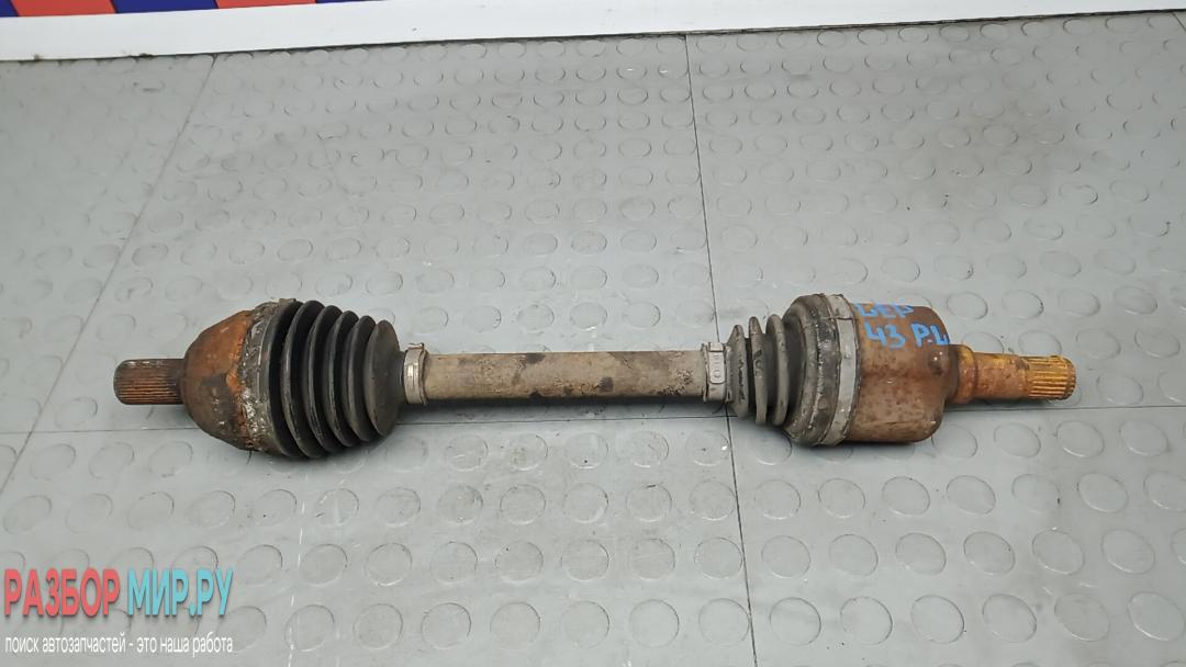 полуось передняя левая (приводной вал, ШРУС) Ford S-Max 1 поколение 2007, 2.0 л., дизель, МКПП, минивэн - фото №1