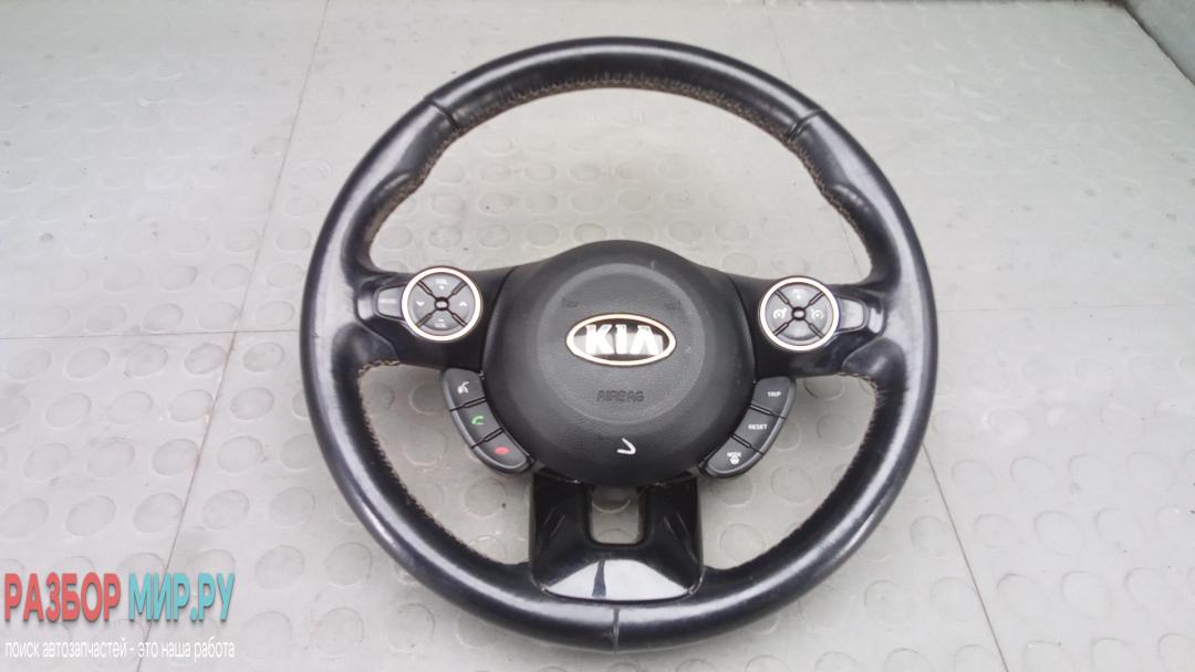 руль Kia Soul 2 поколение 2014, 1.6 л., бензин, МКПП, хетчбэк 5 дв. - фото №1