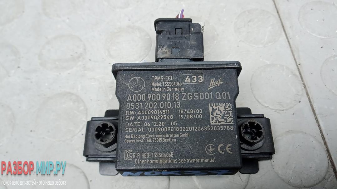 блок контроля давления в шинах Mercedes-Benz A-Класс W177/V177 2021, 1.3 л., бензин, АКПП, седан, A0009009018 - фото №1