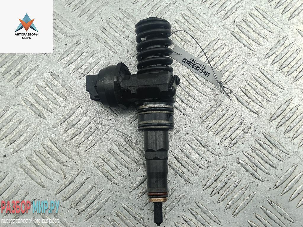 форсунка Volkswagen Touran 1 поколение 2004, 1.9 л., дизель, МКПП, синий, минивэн, 038130073AG, 0414720215 - фото №1