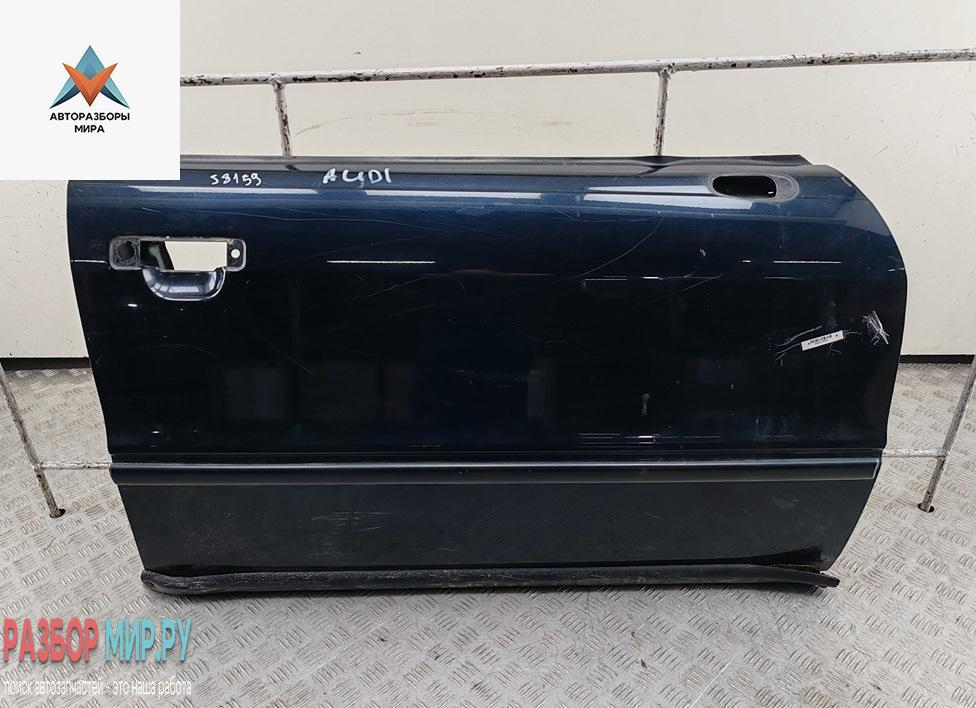 дверь сдвижная Audi 80 8C/B4 1994, синий, универсал - фото №1