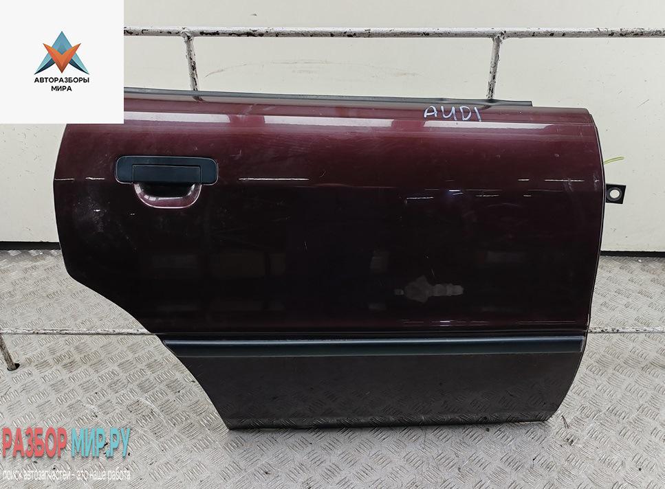 дверь сдвижная Audi 80 8C/B4 1992, красный, седан - фото №1